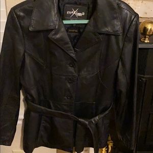 Leather jacket